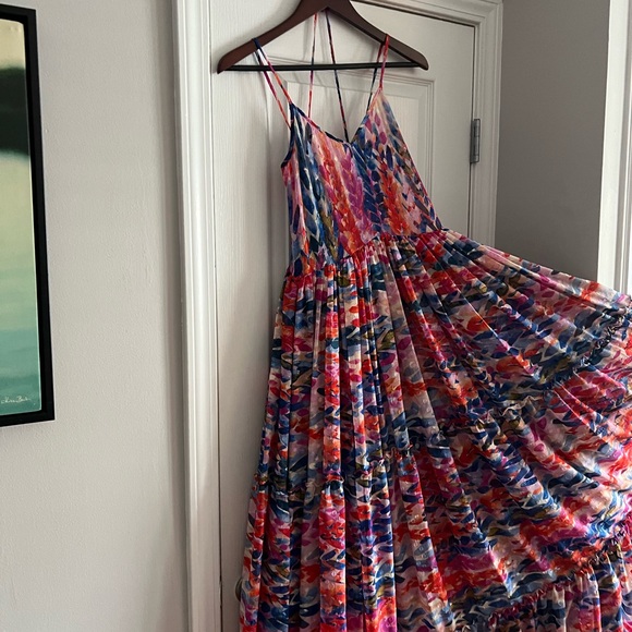 Misa Los Angeles Multicolor Maxi Dress - Picture 1 of 5
